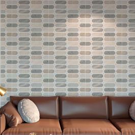 Rocher Apex Grey Shiny Ceramic Wall Tile 300x600 A Grade 